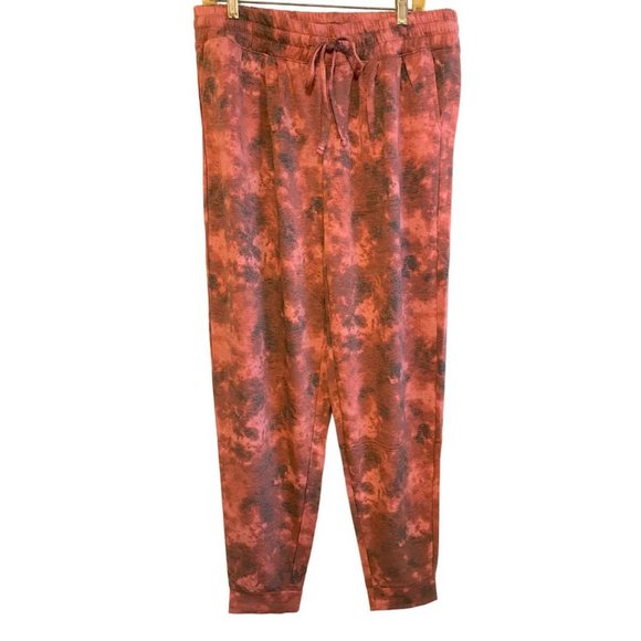 Zenana French Terry Tie Dye Drawstring Jogger 2X (818BPK) - Picture 2 of 6